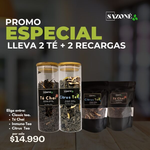 Promo especial de tés